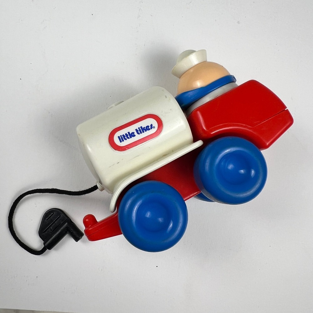 Vintage Little Tikes Toddle Tots Tanker Gas Truck Toy Children Kids Fun Play